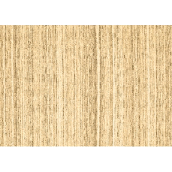 Ahgly Company Machine Washable Indoor Rectangle Abstract Brown Contemporary Area Rugs, 2' x 4'
