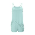 thumbnail image 6 of Weiqiqre Womens Jumpsuit Casual Short Sundress Workout Tennis Athletic Dress with Built in Shorts, 6 of 7