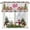 White, variant on Kitchen Curtain Valances for Windows,Christmas Bow Tree Rod Pocket Small Valance Panel