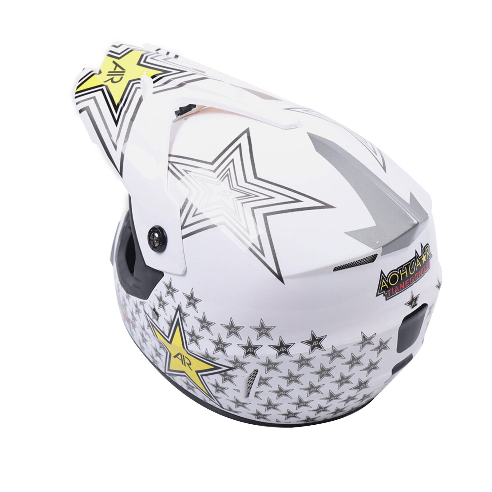 DOT Motorcycle Helmet for Adult, Motorcycle Helmet with Goggles & Gloves for Motocross Off-Road Racing ATV Dirt Bike