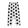 thumbnail image 4 of Daiia Soccer Ball Women's Sleep Pant with Pockets and Drawstring,Pajama Pants-XX-Large, 4 of 9
