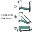 thumbnail image 3 of Foldable Garden Kneeler and Seat (Dark Green), 3 of 3