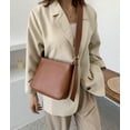 thumbnail image 2 of Kukuzhu Hobo Bags for Women Leather Crossbody Shoulder Bag Casual Tote Bag Purse, 2 of 5