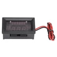 thumbnail image 3 of Battery Voltmeter, Lithium Battery Voltmeter Operating Temperature -10 degrees Celsius -65 degrees Celsius  12V-60V  for Lead Acid for Electric Vehicle Battery, 3 of 7