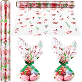 Rouleau Cellophane Transparent 80cm X 30m - Emballage Cadeaux Paniers Biscuits Anniversaire