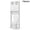 White, variant on Ktaxon Over the Toilet Storage, Bathroom Storage Cabinet Organizer with Adjustable Shelf Double Doors, White
