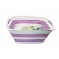 thumbnail image 5 of SAMMART 27L (7.1 Gallons) Collapsible Plastic Laundry Basket with Handle-Foldable Pop Up Storage Basket with handle, 5 of 6