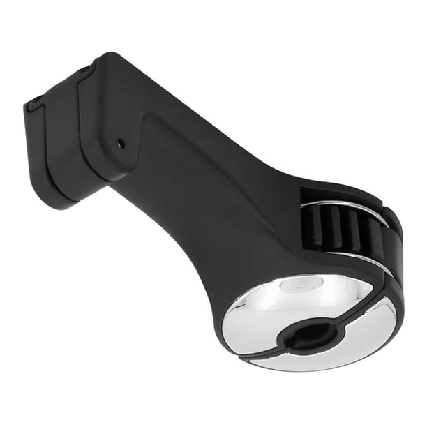 sweethay Gancho para reposacabezas de coche 2 en 1, colgador trasero Universal para ropa, cierre automático, Clip plegable, bolso, monedero, organizador Ventana automotriz Plata sweethay VI001304-02