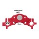 thumbnail image 5 of Abrazadera De árbol Triple Para Potencia De Dirección De Motocicleta Para PW50 Rojo 22mm Sunnimix abrazadera triple, 5 of 6