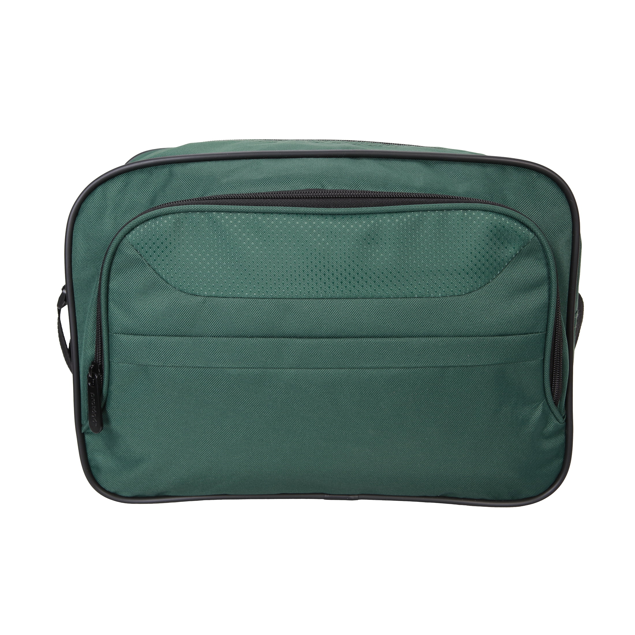 Protege 3-Piece Softside Luggage Travel Set, Includes Medium Checked Luggage, Carry On Duffel and Boarding Tote, Green