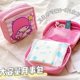 thumbnail image 3 of Kawaii Sanrios My Melody Cinnamonroll-Bolsa de almacenamiento de servilletas sanitarias para mujer, tampones de dibujos animados, Mini cosméticos, monedero, regalo, 3 of 4