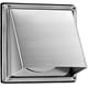 thumbnail image 1 of Extractor externo de 4 pulgadas Ventilación de pared Aleta antirretorno acolchada Salida de aire de campana cuadrada, 1 of 5