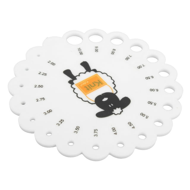 Needle Gauge, Cartoon Pattern Sewing Rule For DIY Project For Hand-cutting For Most Sewing Items For Painting Cutting Clothing Design