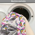 thumbnail image 2 of Pride Day Dog Crate Cover, Pixelated Grunge Vibrant LGBT Rainbow Illustration Colorful, Easy to Use Pet Kennel Cover Small Dogs Puppies Kittens, 7 Sizes, Blue Violet Yellow, by Ambesonne, 2 of 6