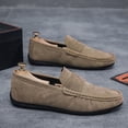 thumbnail image 4 of The Driving Loafer for Men Slip-On Shoes Casual Loafers, Sustainable & Washable Suede Flat Penny Loafers Retro Round Toe Non-Slip Slip-On Casual Walking Shoes, 4 of 4