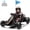 Black, variant on Joyracer 24V 14Ah Kids Electric Go Kart with Remote Control, 3 Speed Modes 5–10 MPH, 2 * 200W Motors, Metal Frame Ride on Toys Drift Kart for Big Kids, Music & Bluetooth, Blue