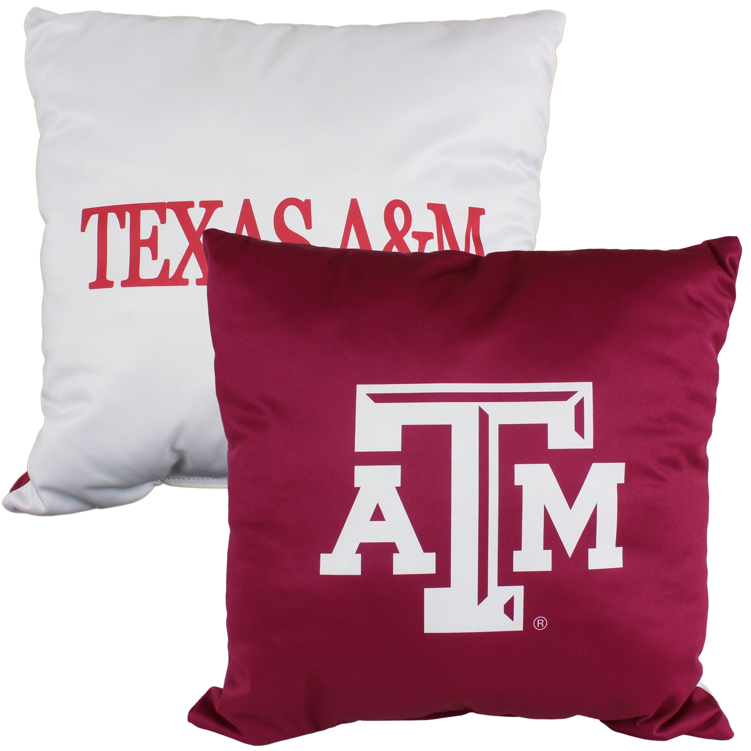 Texas A&M Aggies 16 inch Reversible Decorative Pillow