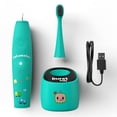 thumbnail image 3 of CoComelon Burst Kids Electric Toothbrush, Soft Bristles, Kid and Toddler Ages 2+, Seafoam, 3 of 7