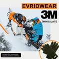 thumbnail image 7 of EvridWear 3M Thinsulate Thermal Insulated Lined Gloves (Green), 7 of 7