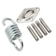 thumbnail image 4 of Soporte de suspensión Montaje para hamaca, Soporte de suspensión de acero inoxidable Colgador de montaje para hamaca de acero inoxidable Silla para hamaca Kit para colgar defin, 4 of 9