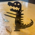 thumbnail image 2 of Toystoory Soporte de acero inoxidable para perritos calientes con forma de dinosaurio, accesorio para barbacoa, brochetas divertidas para Estufas de camping, 2 of 6