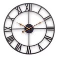 thumbnail image 1 of Reloj de pared de estilo europeo simple sala de estar reloj de hierro mudo Reloj de pared digital creativo reloj decorativo reloj transfronterizo, 1 of 6