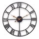 thumbnail image 1 of Reloj de pared de estilo europeo simple sala de estar reloj de hierro mudo Reloj de pared digital creativo reloj decorativo reloj transfronterizo, 1 of 6