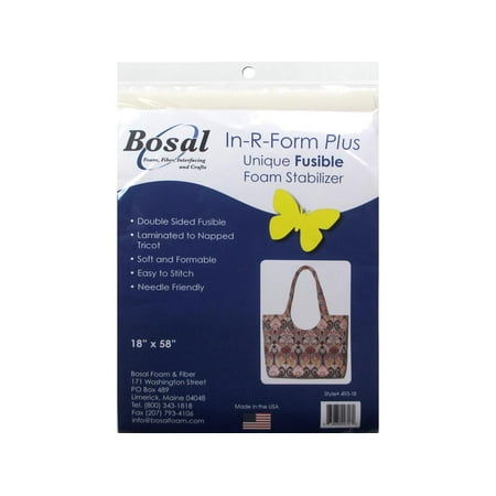 Bosal In R Form Plus Fusible Dbl Sided 18x58" Wht