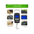 thumbnail image 3 of 110 Lb 50 Kg Backlit LCD Fishing Gauge With Built In Measuring Strap Electronic Scale Non Slip Grip Portable Suitable For Camping And Family Use Ideal Gift, 3 of 4