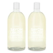 Compagnie de Provence Savon de Marseille Extra Pure Liquid Soap - Cotton Flower - Bulk 67.6 Fl Oz Plastic Bottle Refill
