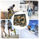 thumbnail image 4 of Fotbe Camouflage Rabbit Calzoncillos Tipo Boxer con Bolsa de Soporte Total para Hombre, X-Temp Fresco, Transpirable y de Secado Rápido-Large, 4 of 5