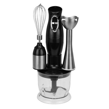 Kalorik 3-in-1 Immersion Blender, Chopper, and Mixer, in Black (CMM 39732 BK)