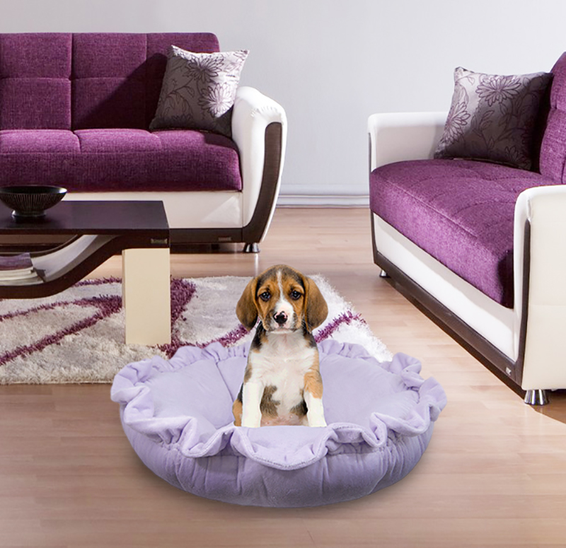 Bessie and Barnie Ultra Plush Lilac Deluxe Dog/Pet Cuddle ...
