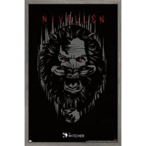 Netflix The Witcher Season 2 - Nivellen Wall Poster, 22.375" x 34", Framed