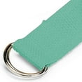 thumbnail image 4 of Yoga Strap Athletic Stretch Band with Adjustable Metal D-Ring Buckle Loop, 4 of 5