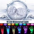 thumbnail image 2 of Submersible LED Lumière, Étanche RGB Multicolore LED Éclairage avec Télécommande, IP68 Éclairage Lumières Sous-Marines, 2 of 5