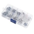 thumbnail image 1 of 120X Steel E-Clip Retaining Circlip Assortment Kit 1.5mm To10mm Machine Shaft Groove Repair Tool  Accessory, 1 of 7