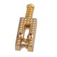 thumbnail image 5 of Código De Cadena De Tracción De Puente De Rodillos Sillín de guitarra eléctrica de 6 uds., sillines de puente de mejora de Timbre (dorado) Tmvgtek Para Estrenar, 5 of 9