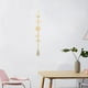 thumbnail image 3 of Colgante de pared Zulema Guirnalda de madera Adorno hecho a mano Beige, 3 of 4
