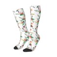 thumbnail image 2 of Balery Pretty Floral With Leaves Fun Novelty Socks Men'S Women'S Crew Socks Funny Crazy Novelty Socks Quirky And Cool Socks, 2 of 9
