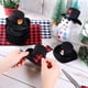 thumbnail image 3 of Minisombreros decorativos Skylety de fieltro negro, 8 piezas, 3 of 7