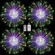 thumbnail image 1 of Luces de fuegos artificiales, paquete de 2 luces LED de alambre de cobre, luces de fuegos artificiales, luces de hadas, fuegos artificiales de Navidad, cadena regulable, 8 modos, 1 of 5