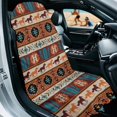 thumbnail image 2 of XYZCANDO Horse Totem Sweatproof Car Seat Towel Cover, Non Slip Washable Easy Install Versatile Car Seat Towel for SUVs Trucks Sedans, 2 of 9