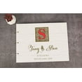 thumbnail image 4 of Darling Souvenir Personalized Engraved Laser Cut Wedding Guest Book Wooden Cover Sign-in Book Registry Guestbook Scrapbook-QM, 4 of 7