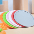 thumbnail image 5 of LOVEVER 6Pcs Coasters 4.72-Inch Anti-Slip Design Silicone Coasters Food-Grade Material Coasters Set of 6 Blue, 5 of 5