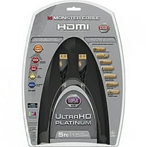 Monster MCPLATUHD5 Platinum 5 Ft. 4K Ultra HD HDMI Cable
