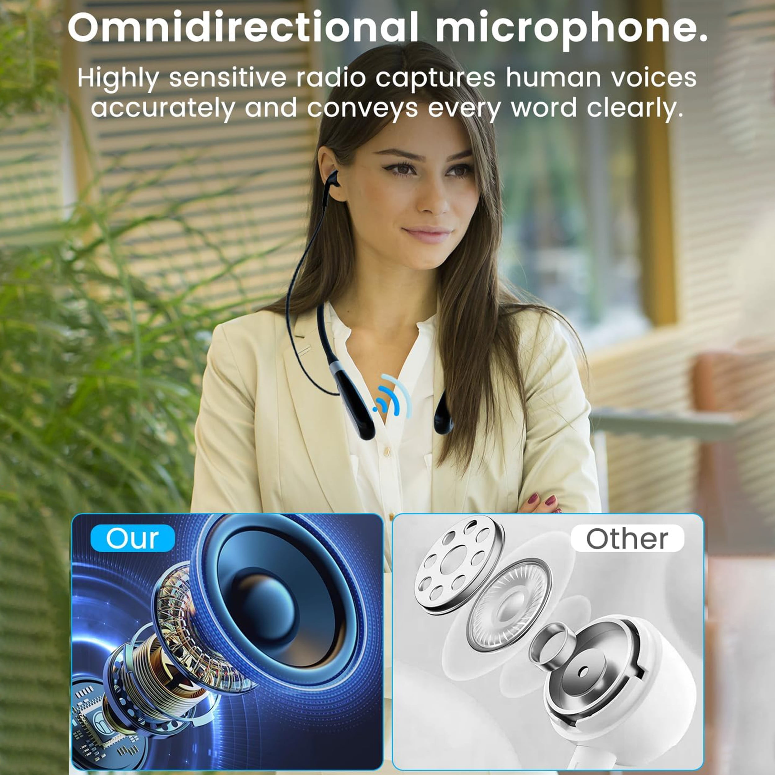 E8 Wireless Sound Card Live Streaming Earphones Broadcasting Audio Editing headphones