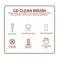thumbnail image 4 of LP Cleaning Brush Vinyl Record Cleaner Turntable CD Album Cartridge Clean Brush, 4 of 6