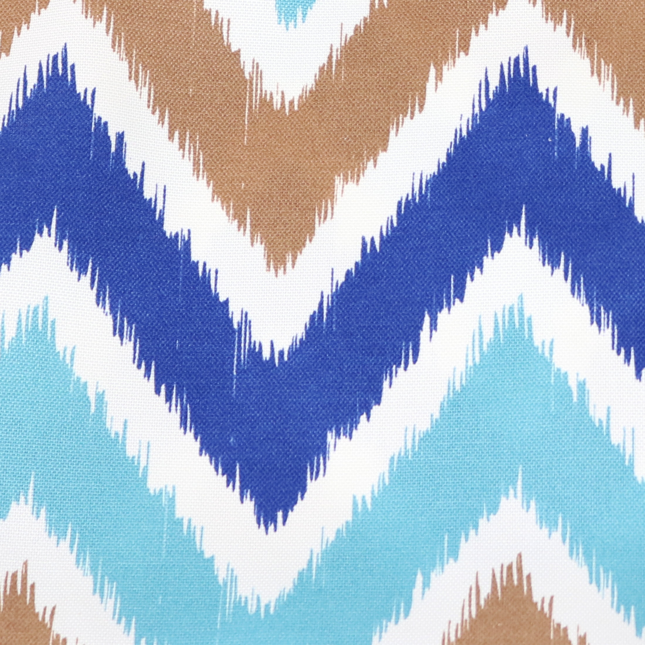 Sunnydaze 17" x 17" Chevron Bliss Polyester Square Decorative Throw Pillow, 2 Count