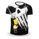 thumbnail image 1 of Playera Hombre Los Simpson Bart Simpson Camiseta Moda, 1 of 3
